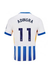 Brighton Simon Adingra #11 Voetbaltruitje Thuis tenue 2024-25 Korte Mouw